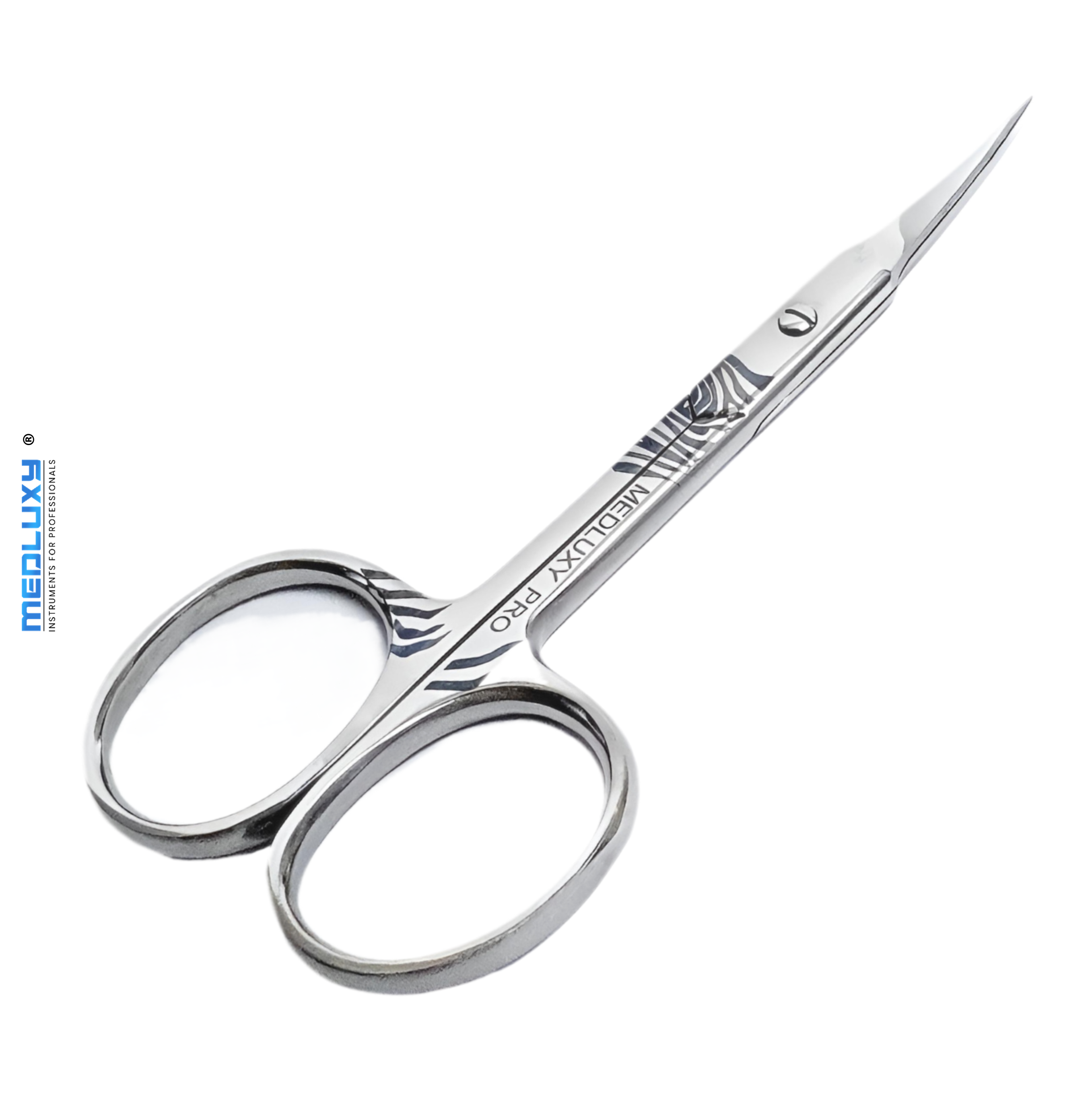 Medluxy Pro Exclusive - Nagelriemschaar - Gebogen - 9.5 cm - Knipblad 20mm